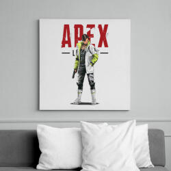 printfashion Apex Crypto - Vászonkép - Fehér (6631131)