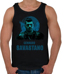 printfashion GENNARO SAVASTANO- GOMORRAH - Férfi atléta - Fekete (2770874)