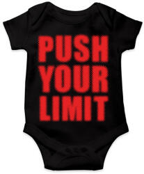 printfashion Push your limit - Baba Body - Fekete (14743281)