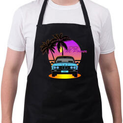 printfashion Vice City - BMW - Kötény - Fekete (4934864)