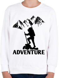 printfashion túrázás - Gyerek pulóver - Fehér (4616874)