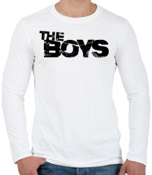 printfashion The Boys - Férfi hosszú ujjú póló - Fehér (7500636)