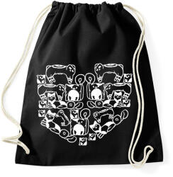 printfashion catheart. w - Sportzsák, Tornazsák - Fekete (15672930)