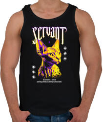 printfashion Servant - Férfi atléta - Fekete (14443998)