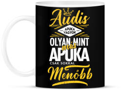 printfashion Audis apuka - Bögre - Fekete (4450501)