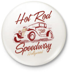 printfashion Utazók - Kitűző, hűtőmágnes - Fehér (3073840)