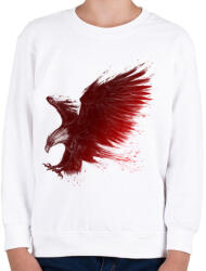 printfashion Sastámadás - Gyerek pulóver - Fehér (108853)