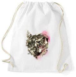 printfashion Gyűlölt gépezet - Sportzsák, Tornazsák - Fehér (132665)