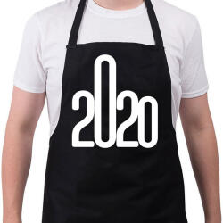 printfashion 2020 - Kötény - Fekete (4936652)