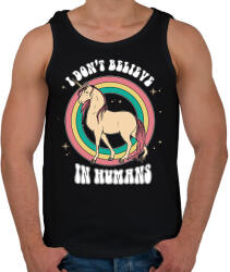 printfashion I don't believe - Férfi atléta - Fekete (13767005)