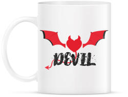 printfashion DEVIL - Bögre - Fehér (2208611)