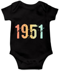 printfashion 1951 - Baba Body - Fekete (11814887)