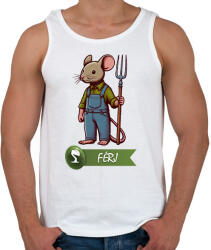 printfashion Everdell férj - Férfi atléta - Fehér (15500729)