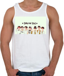 printfashion Bangtan Boys - Férfi atléta - Fehér (3086334)
