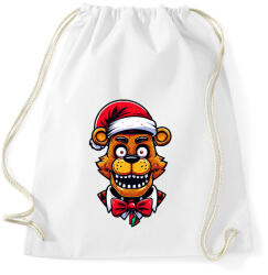 printfashion Freddy Fazbear Karácsonyi minta - Sportzsák, Tornazsák - Fehér (14934893)