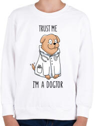 printfashion Állatorvos - Gyerek pulóver - Fehér (5126656)