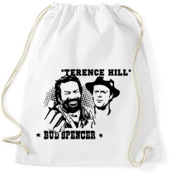 printfashion Bud Spencer Terence Hill - Sportzsák, Tornazsák - Fehér (2743600)