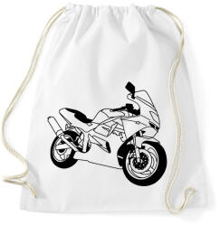 printfashion kawaff - Sportzsák, Tornazsák - Fehér (2908628)