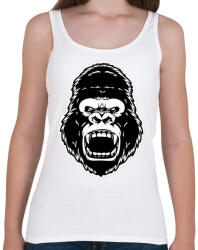 printfashion Gorilla - Női atléta - Fehér (2281253)
