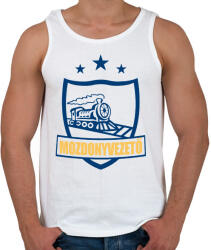 printfashion Mozdonyvezető - Férfi atléta - Fehér (1709666)