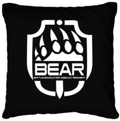printfashion BEAR - Escape from Tarkov - Párnahuzat, Díszpárnahuzat - Fekete (5274376)