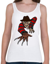 printfashion freddy - Női atléta - Fehér (10433603)