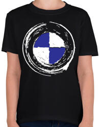 printfashion BMW tornádó black - Gyerek póló - Fekete (1165390)