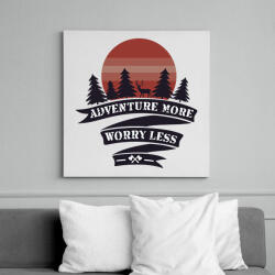 printfashion Adventure - Vászonkép - Fehér (13988924)