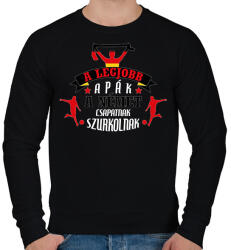 printfashion Német csapat - Férfi pulóver - Fekete (10856508)