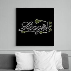 printfashion fing lindt - Vászonkép - Fekete (14965286)