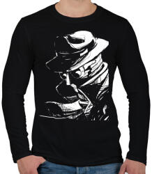 printfashion The invisible man - Férfi hosszú ujjú póló - Fekete (5560830)