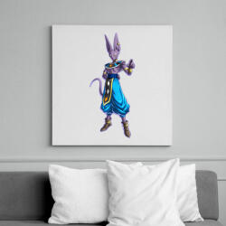 printfashion Beerus - Vászonkép - Fehér (6625550)