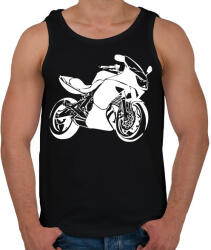 printfashion er6f-fehér - Férfi atléta - Fekete (2900362)