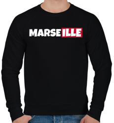 printfashion MARSEILLE - Férfi pulóver - Fekete (10880898)