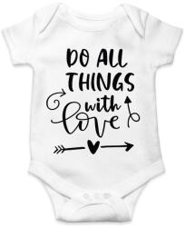 printfashion Doo all things - Baba Body - Fehér (2210533)