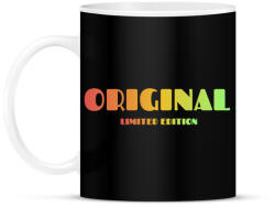 printfashion Original limited edition - Bögre - Fekete (3811503)