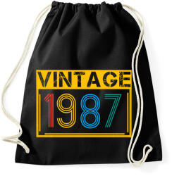 printfashion 1987 - Sportzsák, Tornazsák - Fekete (13133111)