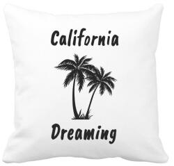 printfashion California Dreaming - Fekete - Párnahuzat, Díszpárnahuzat - Fehér (1565243)