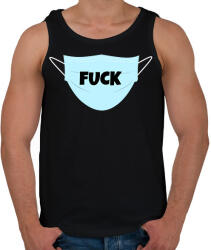 printfashion FUCK MASZK - Férfi atléta - Fekete (10445292)