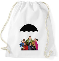 printfashion Umbrella Academy - Sportzsák, Tornazsák - Fehér (2780886)