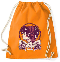 printfashion Cigány jósnő - Sportzsák, Tornazsák - Narancssárga (179118)