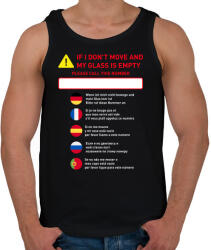 printfashion Instructions - Férfi atléta - Fekete (849425)