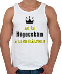 printfashion Az én húgocskám - Férfi atléta - Fehér (3617966)
