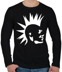 printfashion Punk 2 - Férfi hosszú ujjú póló - Fekete (1301309)