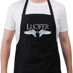 printfashion Lucifer - Kötény - Fekete (4935800)