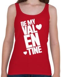 printfashion Be mine! - Női atléta - Cseresznyepiros (2202542)