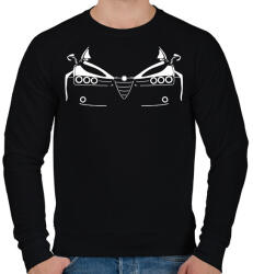 printfashion Alfa romeo 159 - Férfi pulóver - Fekete (7171352)