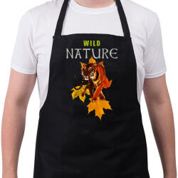 printfashion WILD NATURE TIGER - Kötény - Fekete (5532155)