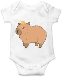 printfashion Cuki capybara - Baba Body - Fehér (13680889)