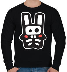 printfashion sims. bunny - Férfi pulóver - Fekete (15477651)